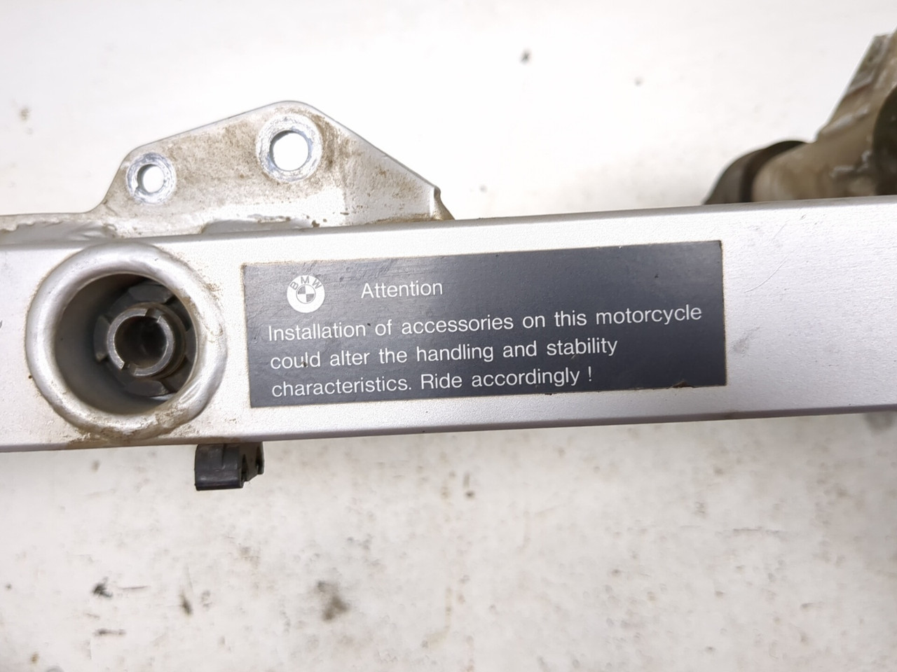 00-07 BMW F650GS Dakar Main Frame Chassis STRAIGHT CLN - Sun Coast