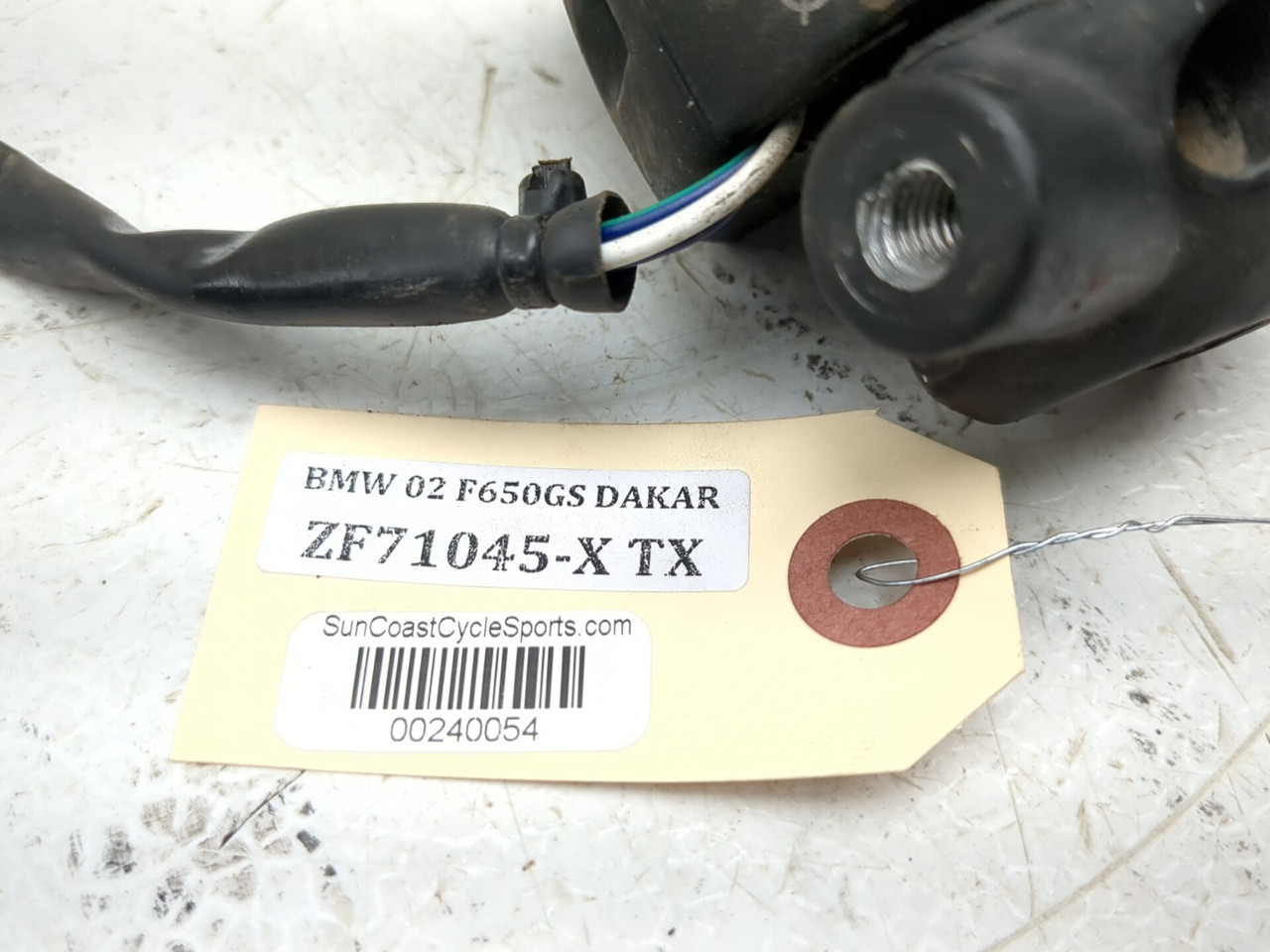 00-07 BMW F650GS Dakar Front Right Handlebar Switch Toggle