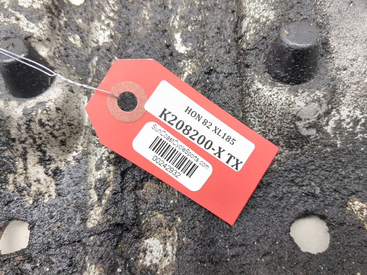 777さん 専用 79-83 Honda XL185 XL185S Skid Plate 50355-427-771 - Sun Coast