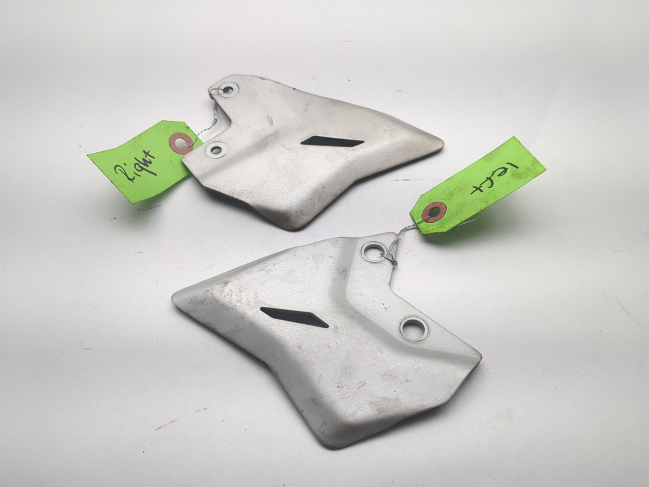 17-25 Kawasaki Z650 ER650N Left Right Heel Guard Set 55020-1956