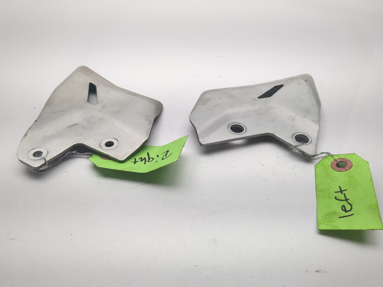 17-25 Kawasaki Z650 ER650N Left Right Heel Guard Set 55020-1956