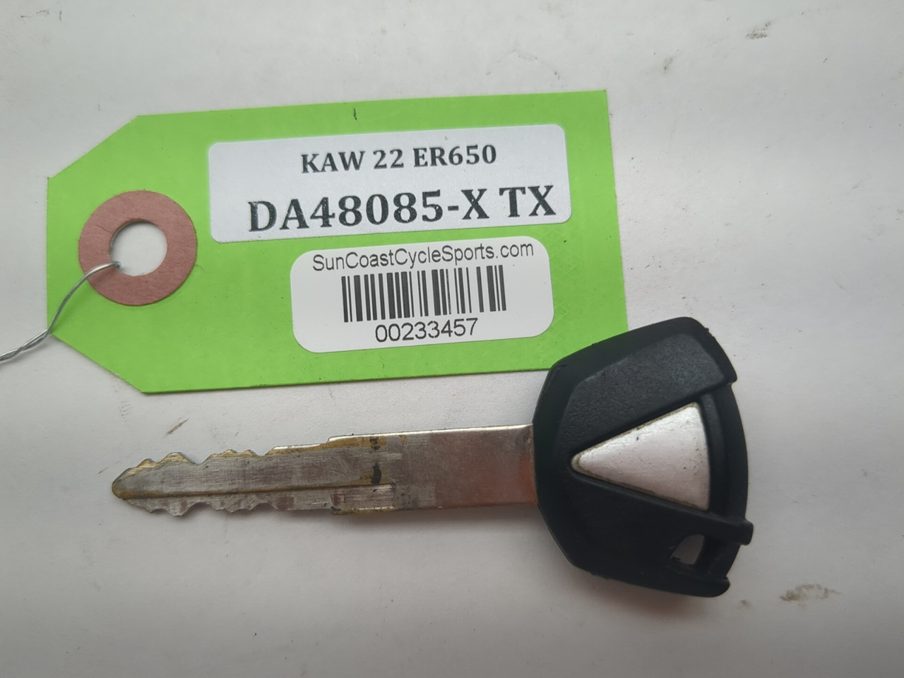 17-25 Kawasaki Z650 ER650N Ignition Gas Cap Lock Switch Key Set
