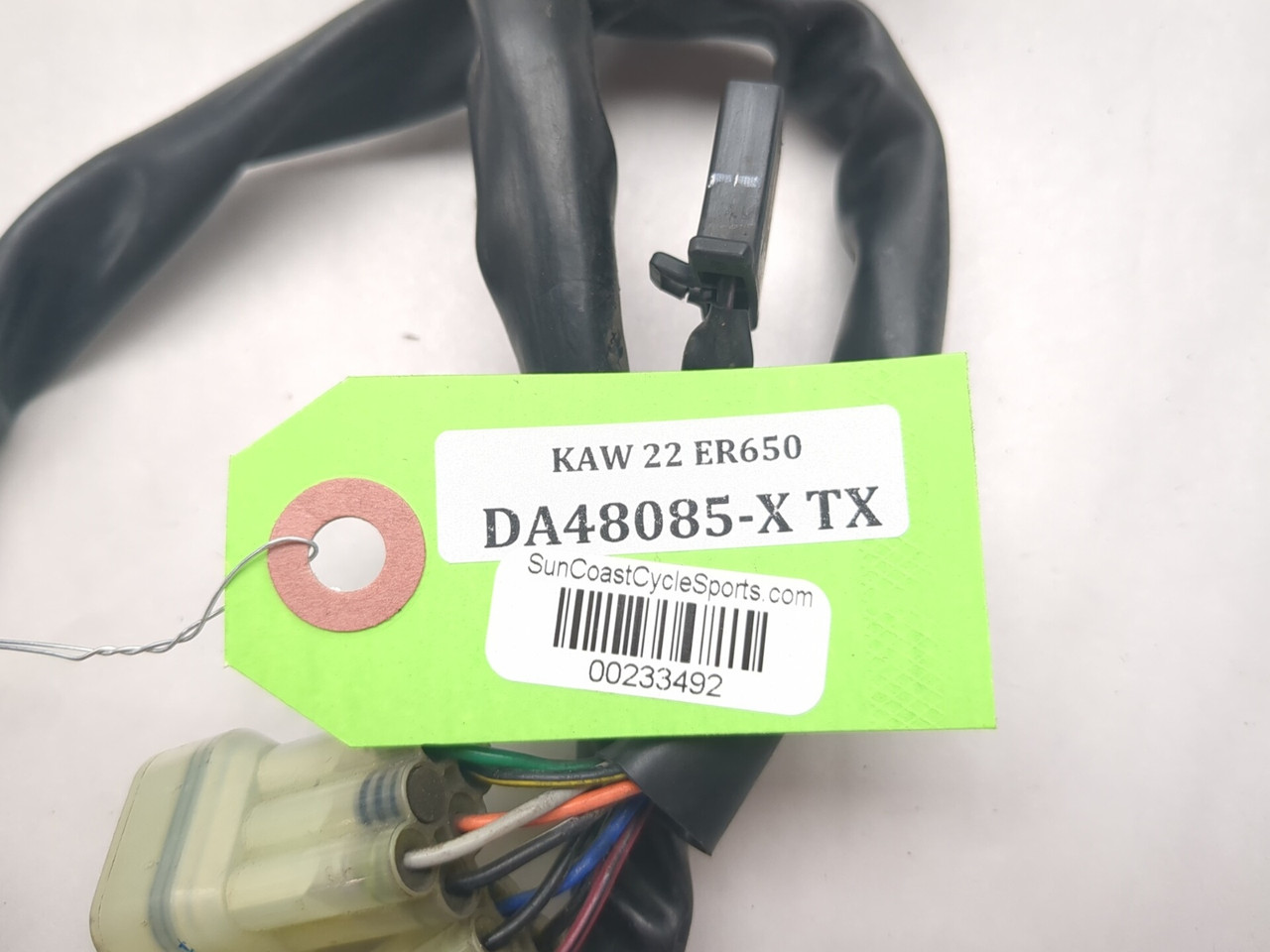 17-25 Kawasaki Z650 ER650N Front Left Handlebar Switch 46091-0489
