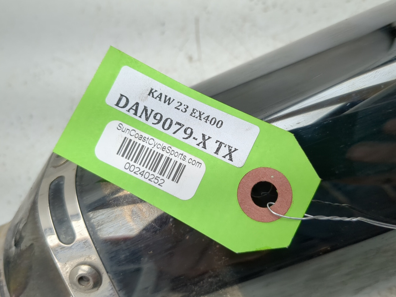18-26 Kawasaki Ninja 400 EX400 Rear Right Istunt Modify Slip On