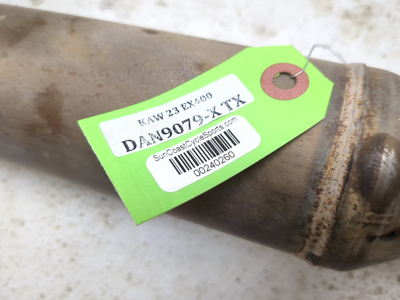 18-26 Kawasaki Ninja 400 EX400 Front Exhaust Header Can Pipe