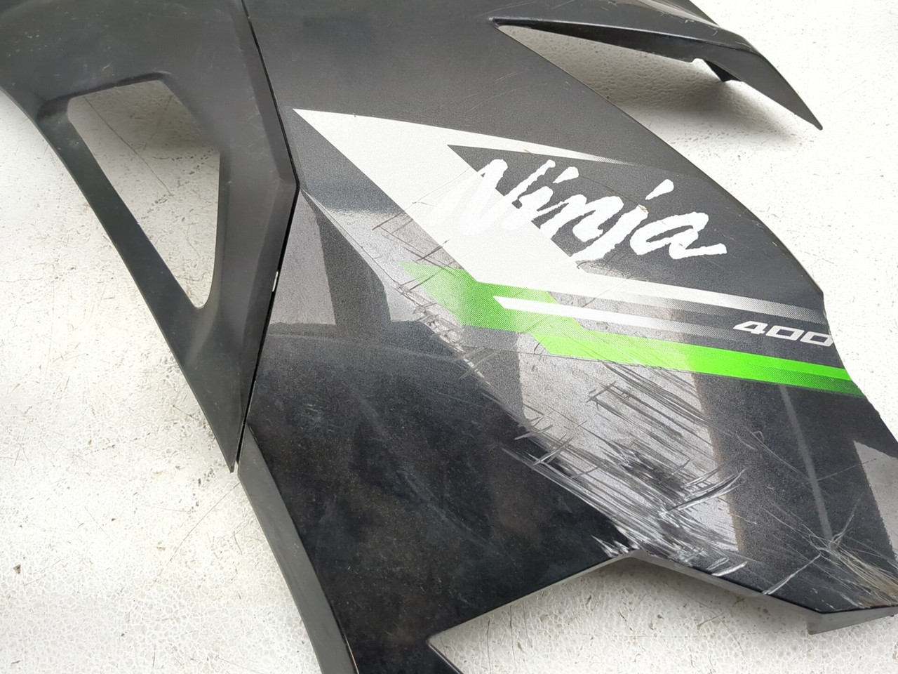 18-26 Kawasaki Ninja 400 EX400 Left Side Mid Fairing Cowl Body
