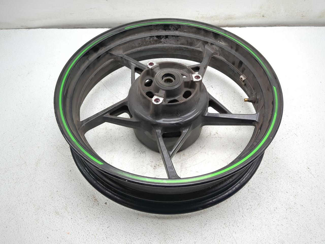 MsktiFirestone 400-18 450-18前後 18-26 Kawasaki Ninja 400 EX400 Rear Wheel Rim 17X4.00 STRAIGHT