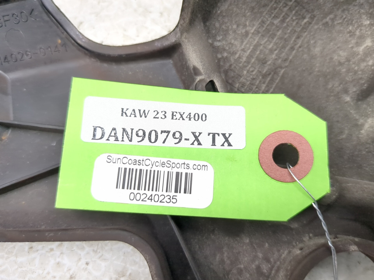 18-26 Kawasaki Ninja 400 EX400 Front Left Sprocket Cover 14026 18-26 Kawasaki Ninja 400 EX400 Front Left Sprocket Cover 14026