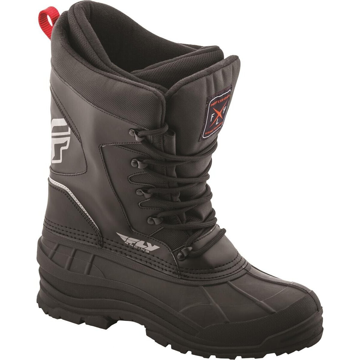 Fly Racing Aurora Black Adult Size 6 Snowmobile Boots 361 