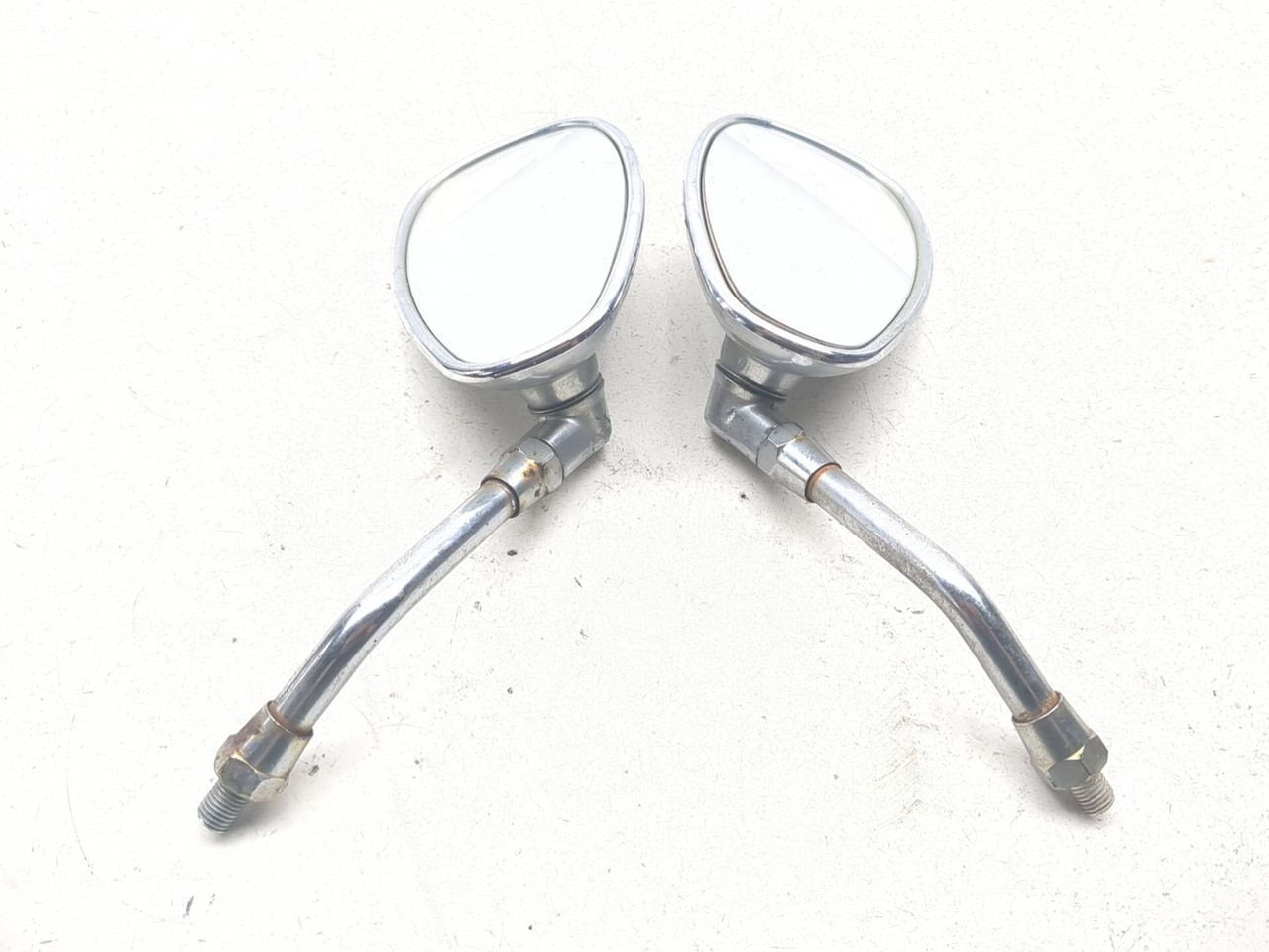 96-09 Kawasaki Vulcan 500 EN500C Front Left Right Mirror Set 56001