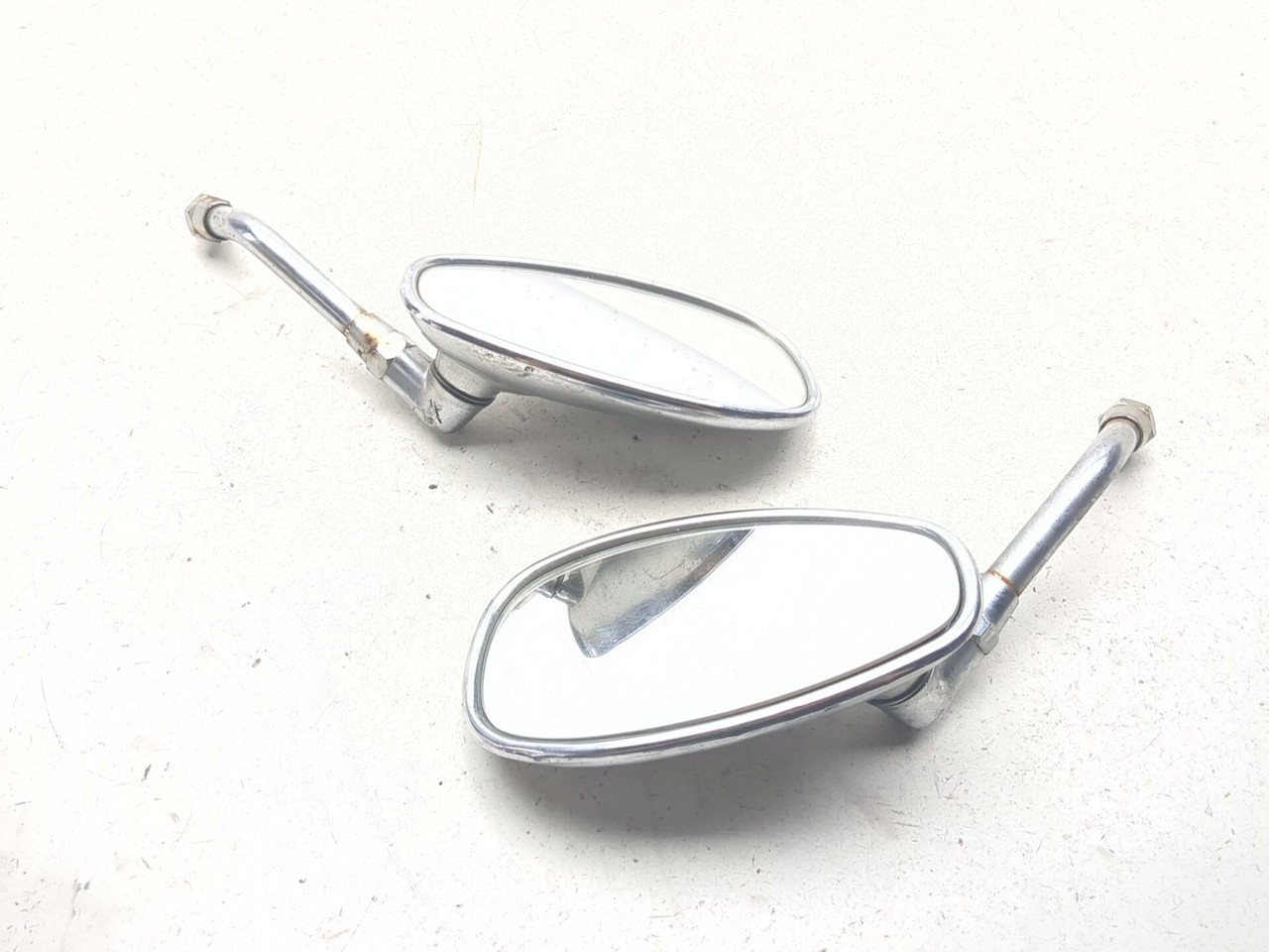 96-09 Kawasaki Vulcan 500 EN500C Front Left Right Mirror Set 56001