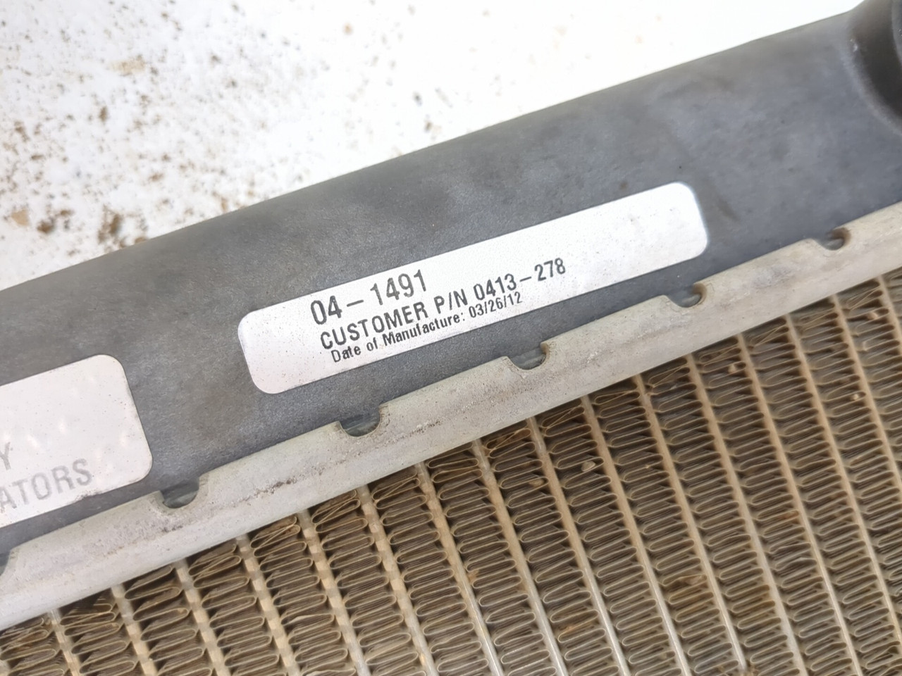 11-13 Arctic Cat Wildcat 1000i H.O Front Radiator Cooler 0413-278