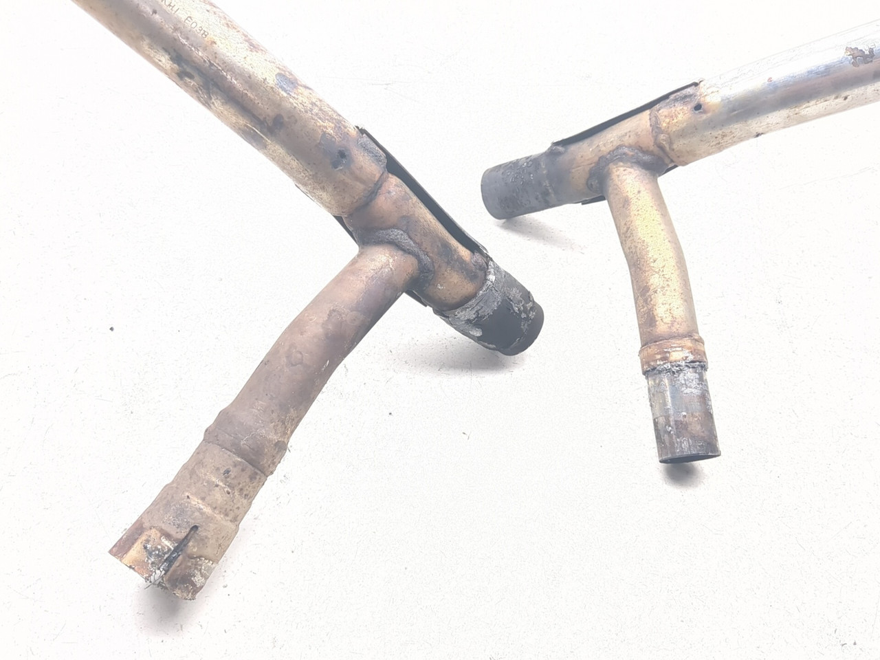 96-09 Kawasaki Vulcan 500 EN500C Left Right Exhaust Header Pipe