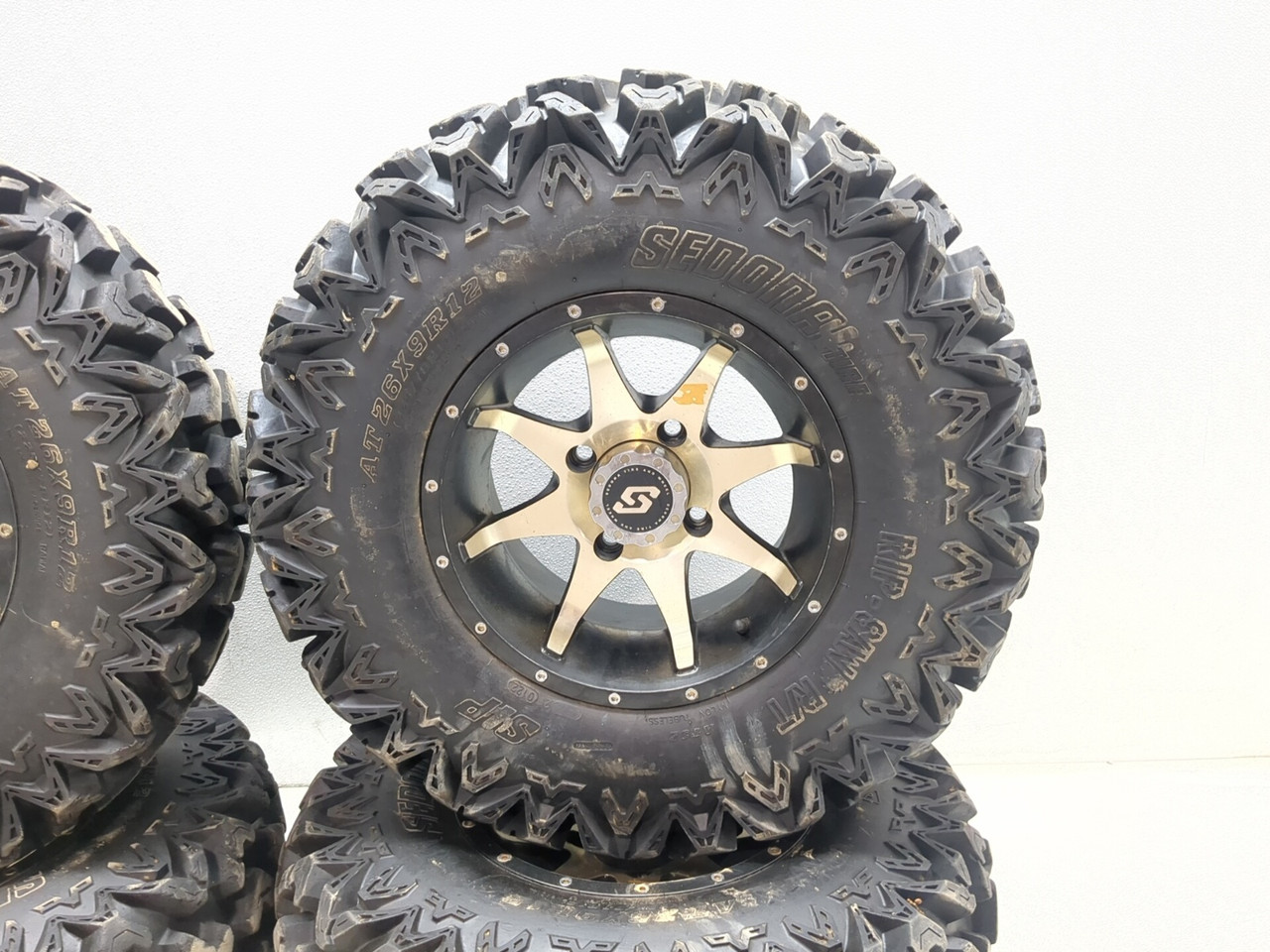 Sedona Rip-Saw R/T Front Rear Tire AT26X9R12 - Sun Coast Cycle
