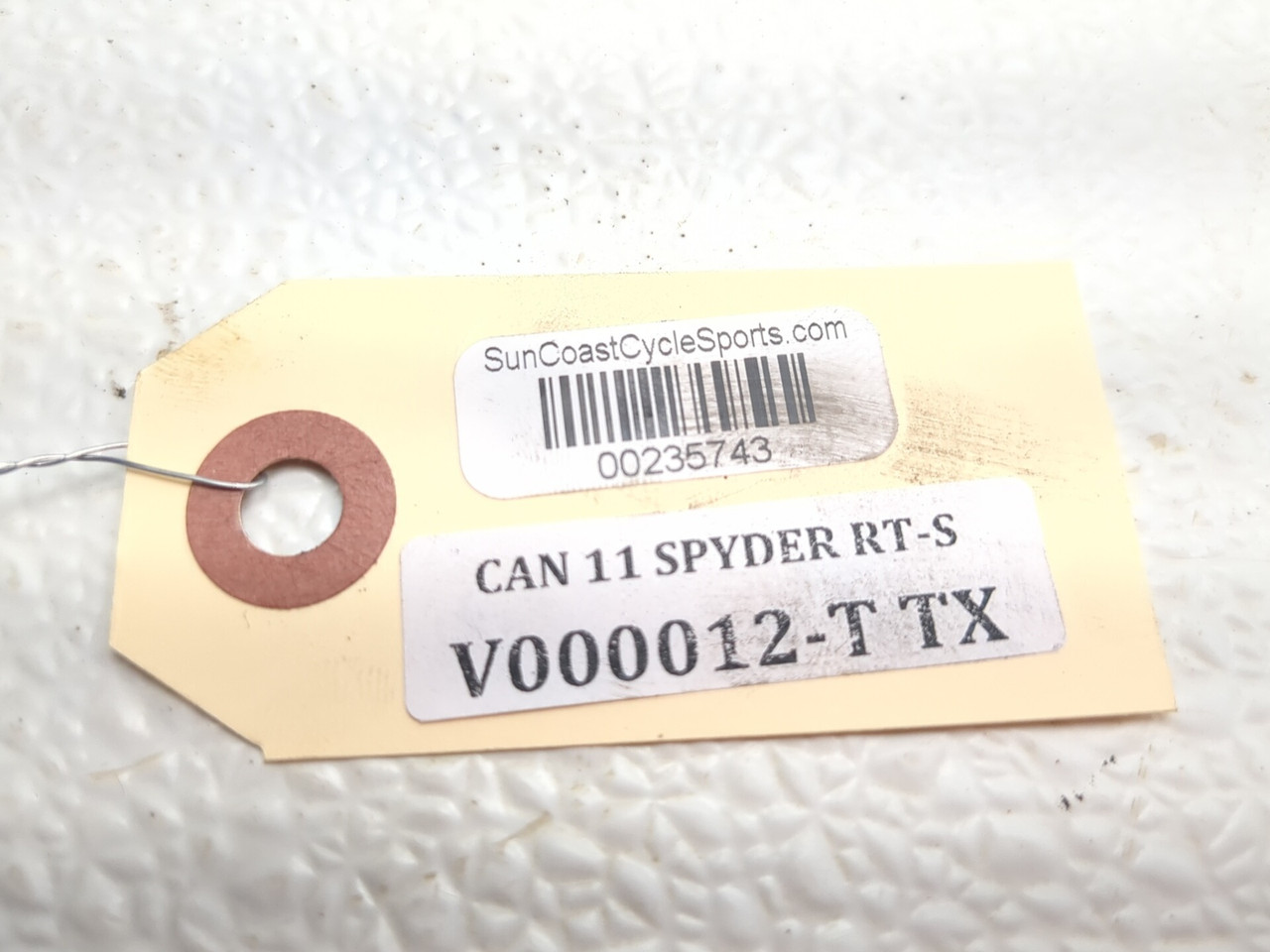 10-13 Can Am Spyder RT-S SE5 Front Brake Master Cylinder 705600722