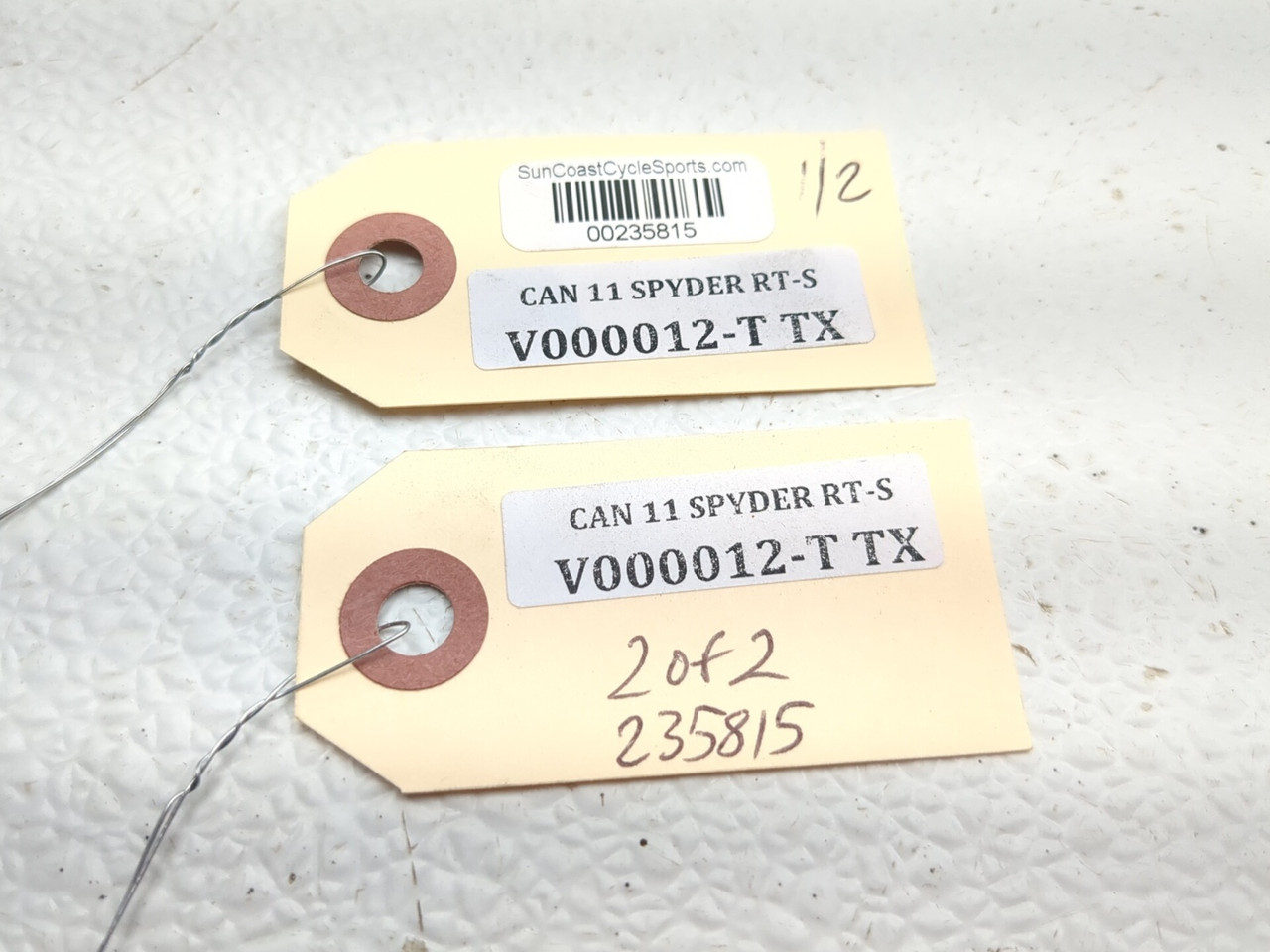 10-13 Can Am Spyder RT-S SE5 Front Left Right Rider Floorboard Set