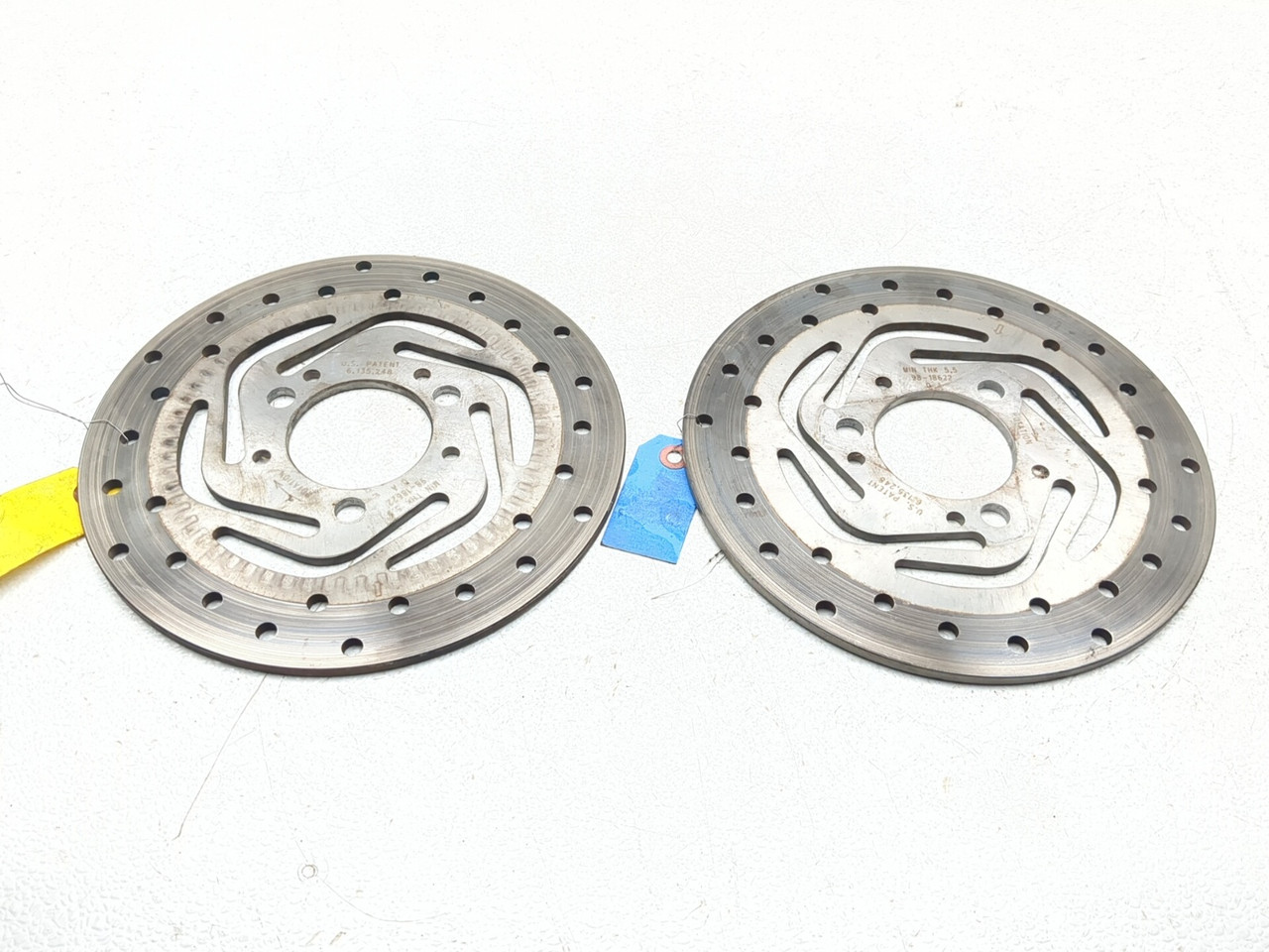 10-13 Can Am Spyder RT-S SE5 Left Right Front Brake Rotors Disc