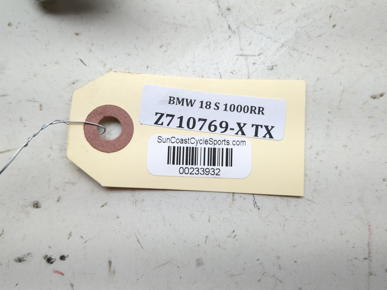 15-18 BMW S1000RR Right Rear Brake Master Cylinder 34317720905