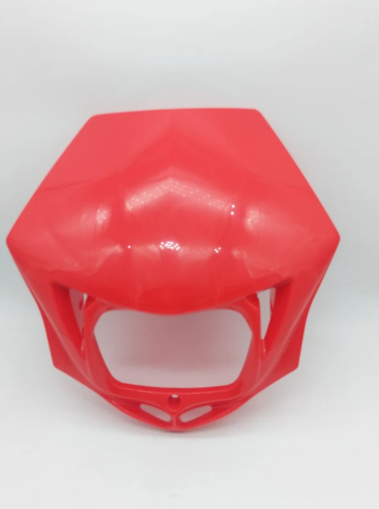 Polisport LMX Universal Dirt Bike Red Headlight Mask 60-1122 - Sun