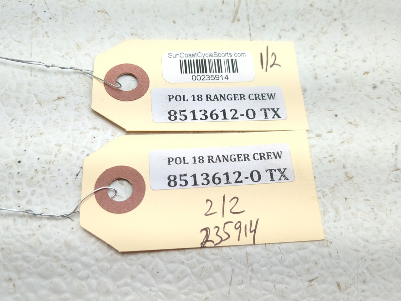 ブラック2 15-18 Polaris Ranger Crew Diesel Front Left Right Fender Fairing