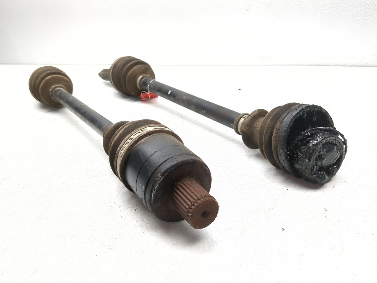 15-18 Polaris Ranger Crew Diesel Rear Left Right CV Axle Set