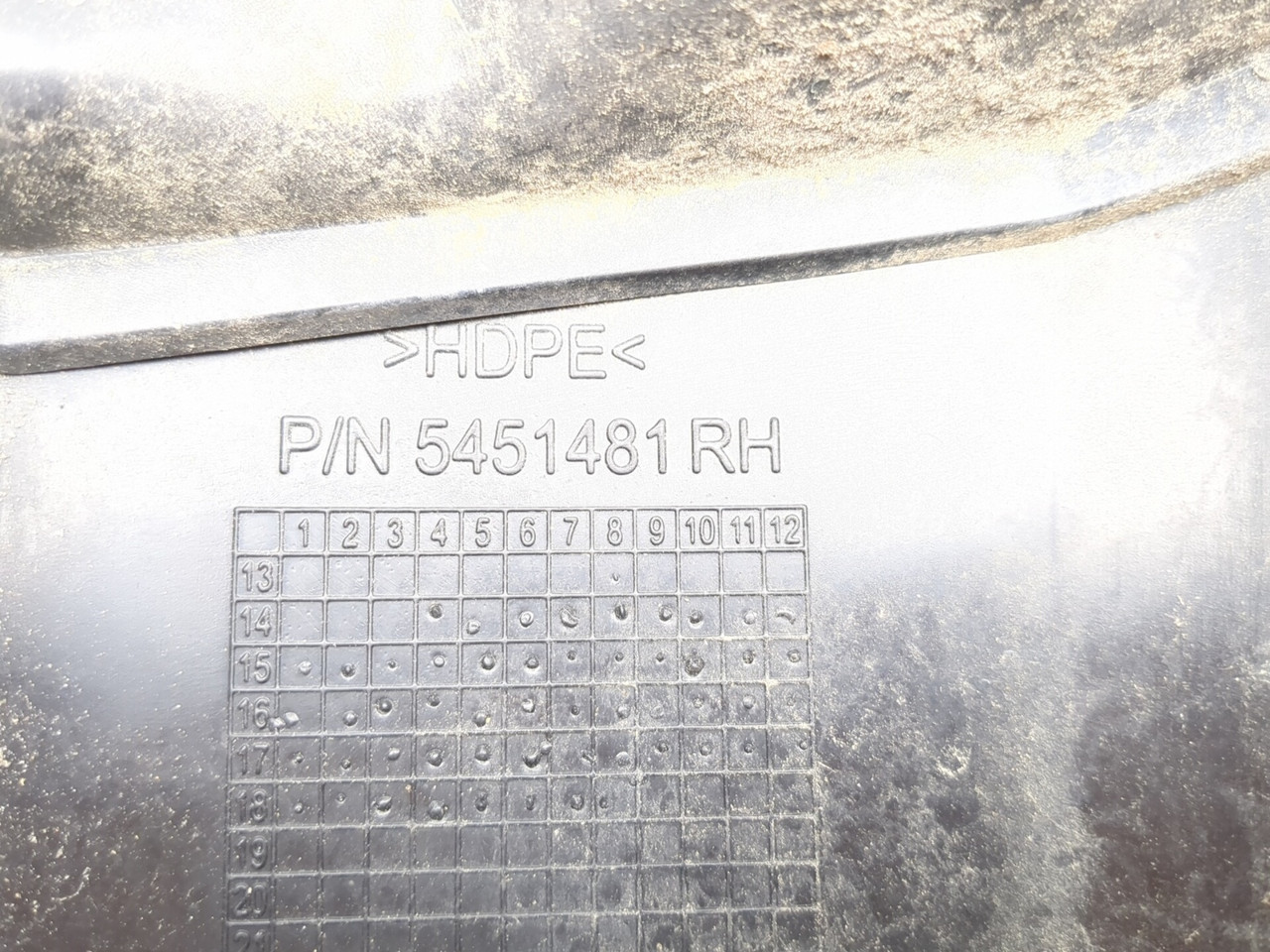 15-18 Polaris Ranger Crew Diesel Rear Left Right Upper Intake