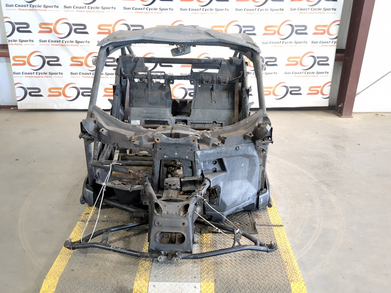 Mana 17-24 Can Am Maverick X3 DS Turbo R Main Frame Chassis STRAIGHT