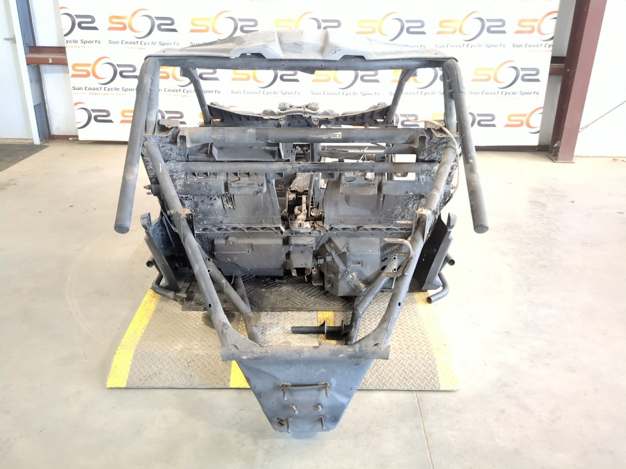 maverick出品 17-24 Can Am Maverick X3 DS Turbo R Main Frame Chassis STRAIGHT