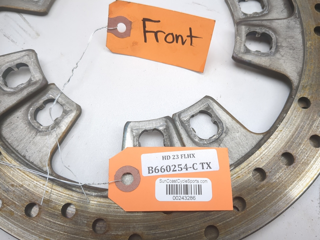 17-23 Harley Street Glide FLHX Front Left Right Brake Rotor Disc 