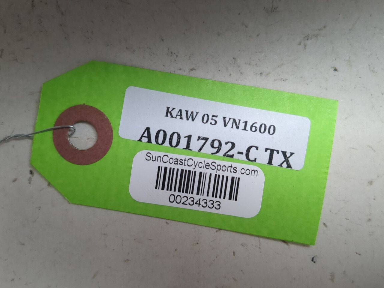 05-08 Kawasaki VN1600 Vulcan Nomad Rear Left Saddlebag Pannier
