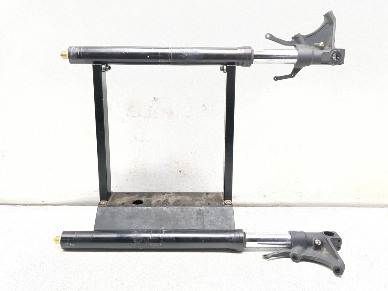 05 Yamaha YZF-R6 Front Suspension Forks Tubes Set STRAIGHT - Sun