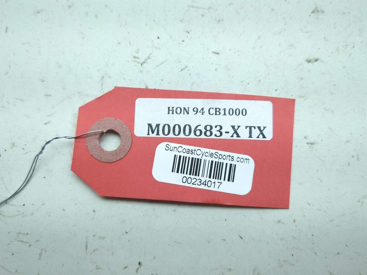 92-98 Honda CB1000 Rear Airbox Intake Boot Set 17251-MZ1-300 - Sun