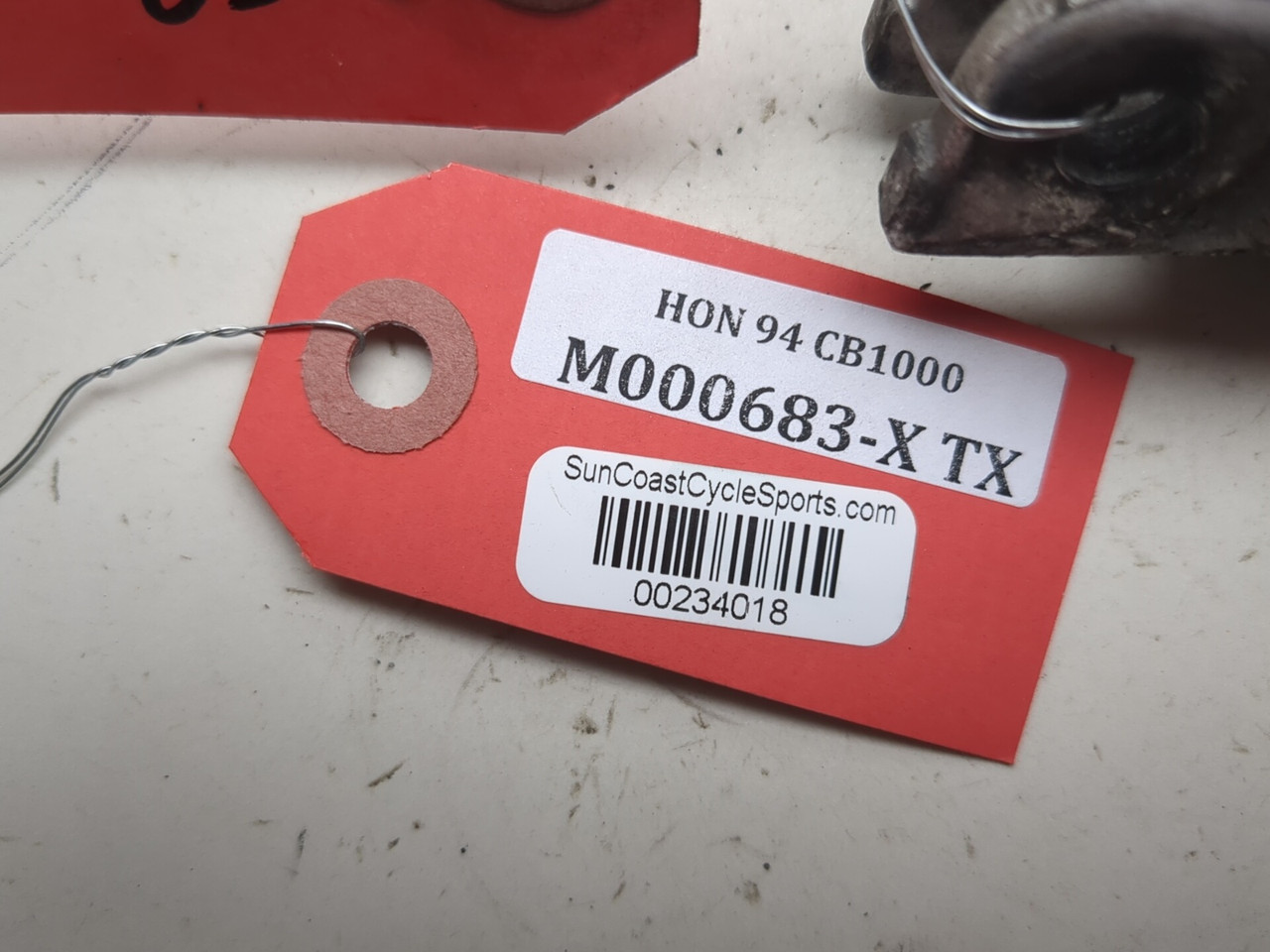 92-98 Honda CB1000 Front Left Right Foot Peg Set 50642-MM5-000
