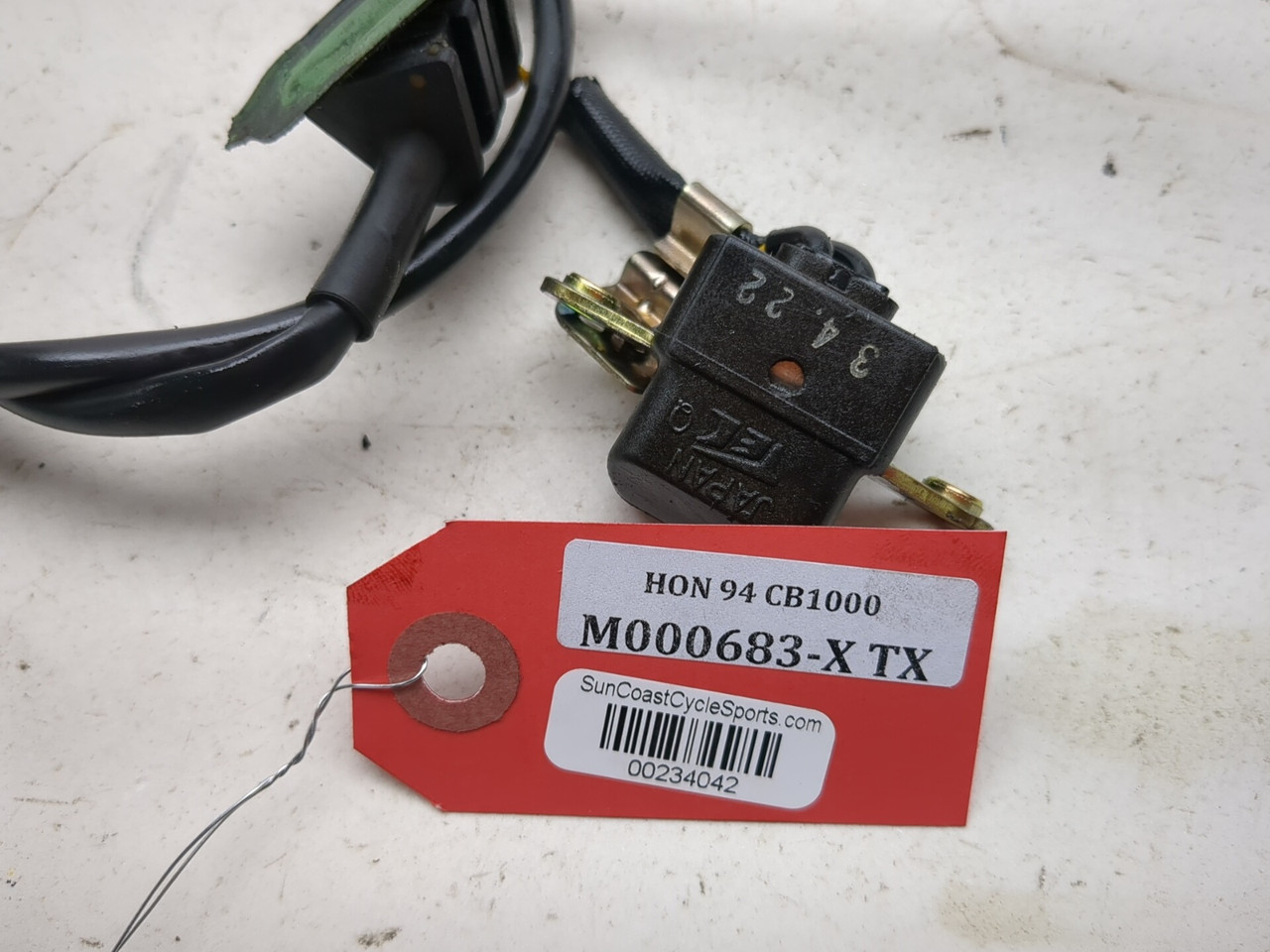 92-98 Honda CB1000 Kickstand Switch Sensor Set 32401-MZ1-000 32601