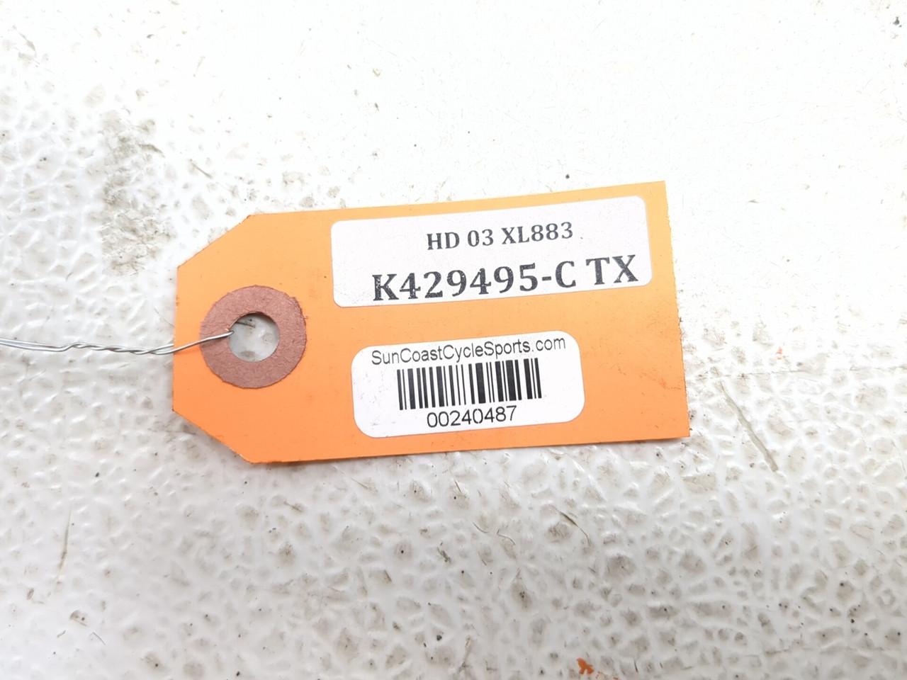 93-03 Harley Davidson Sportster XL883 Rear Fender Fairing Splash