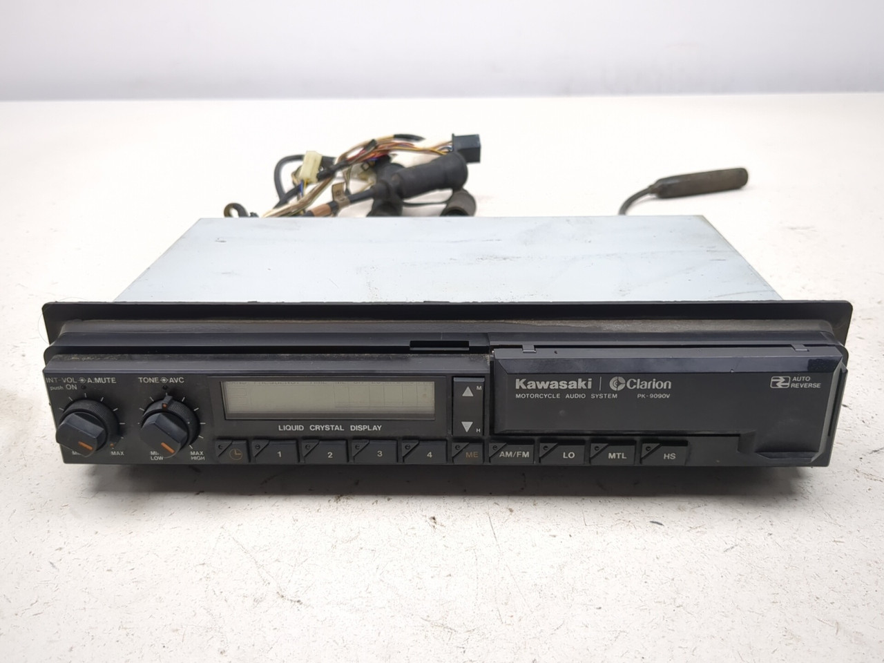 86-03 Kawasaki Voyager ZG1200 Front Radio Head Unit 21179-1052