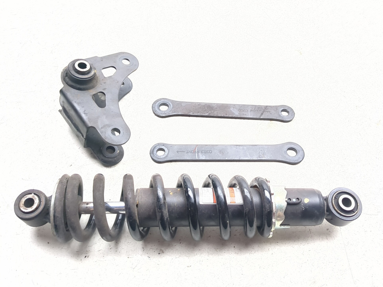 24-26 Kawasaki Ninja EX500 Rear Shock Linkage Set 45014-0871-37S