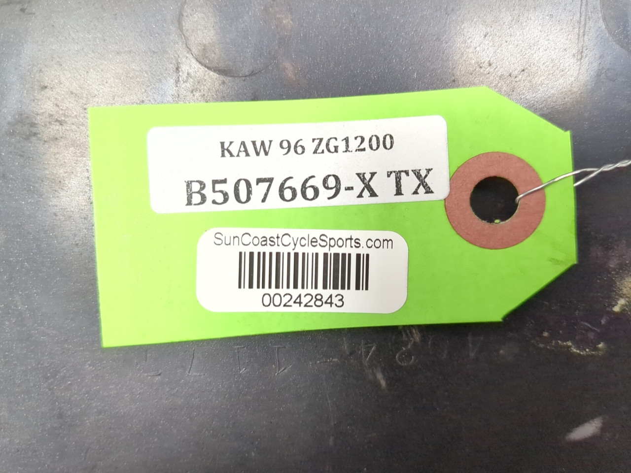 86-03 Kawasaki Voyager ZG1200 Rear Right Saddlebag Pannier - Sun