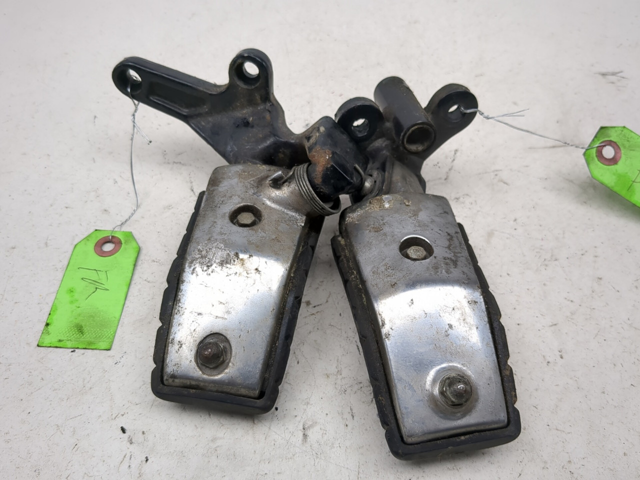 86-03 Kawasaki Voyager ZG1200 Front Left Right Foot Peg Set 34028