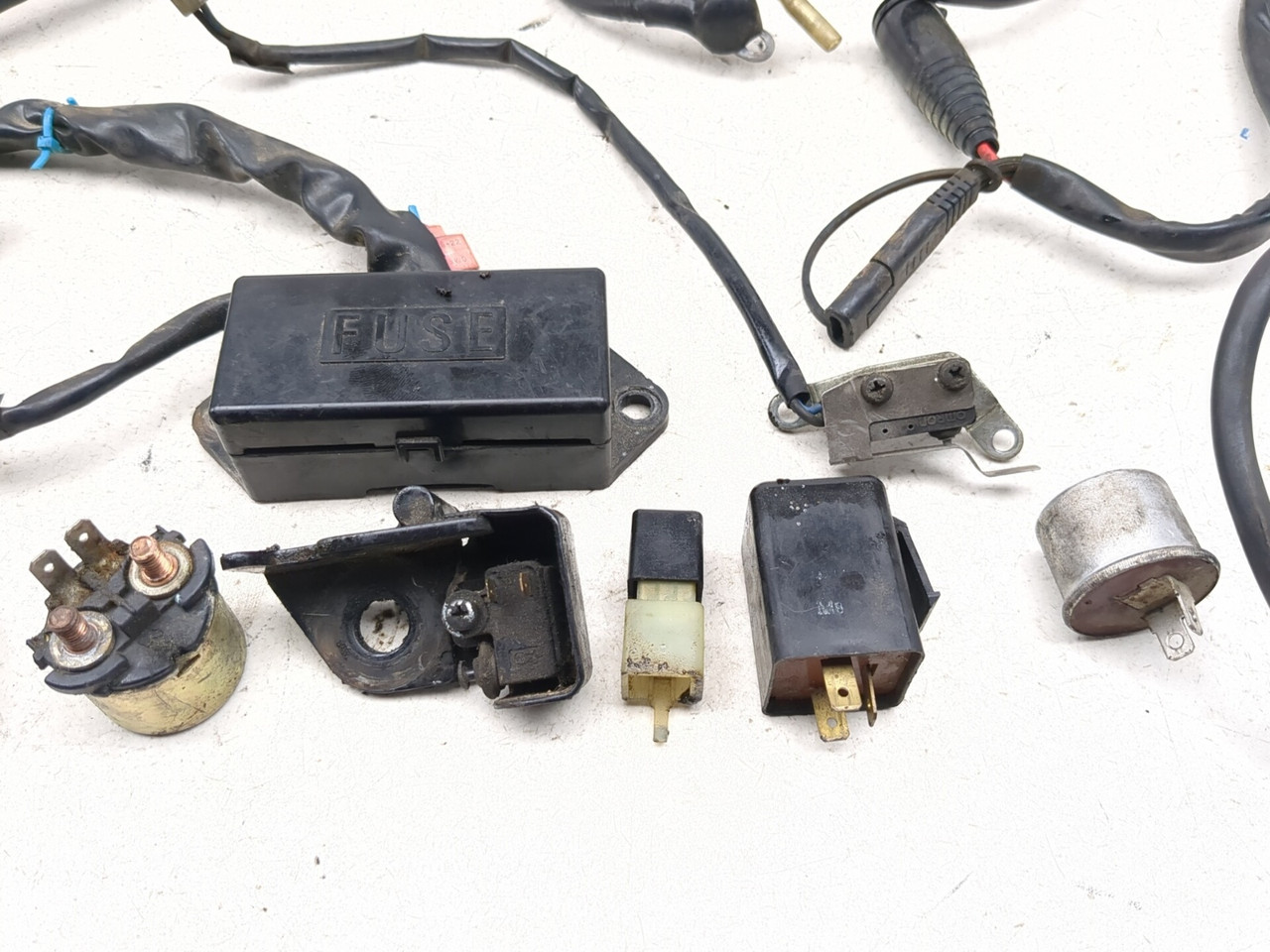 86-03 Kawasaki Voyager ZG1200 Solenoid Relay Sensor Cable Kit Set