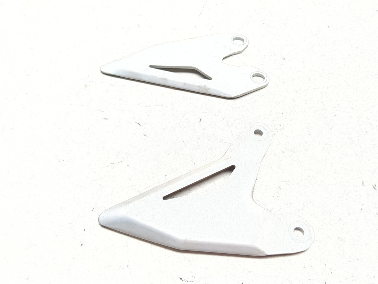 24-26 Kawasaki Ninja EX500 Left Right Heel Guard Set 55020-2195