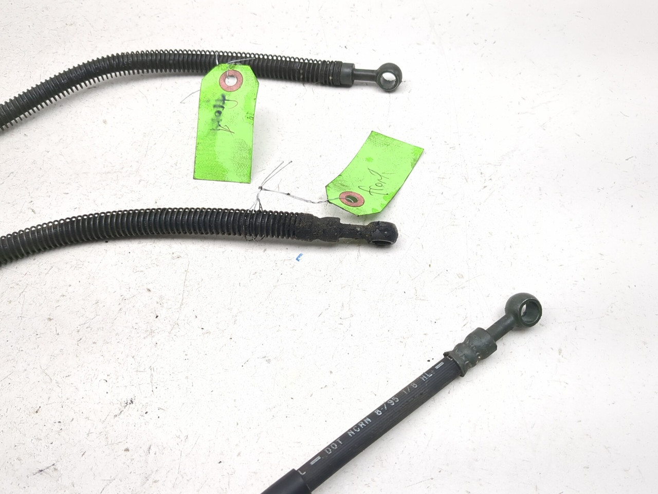86-03 Kawasaki Voyager ZG1200 Front Upper Lower Brake Line Set
