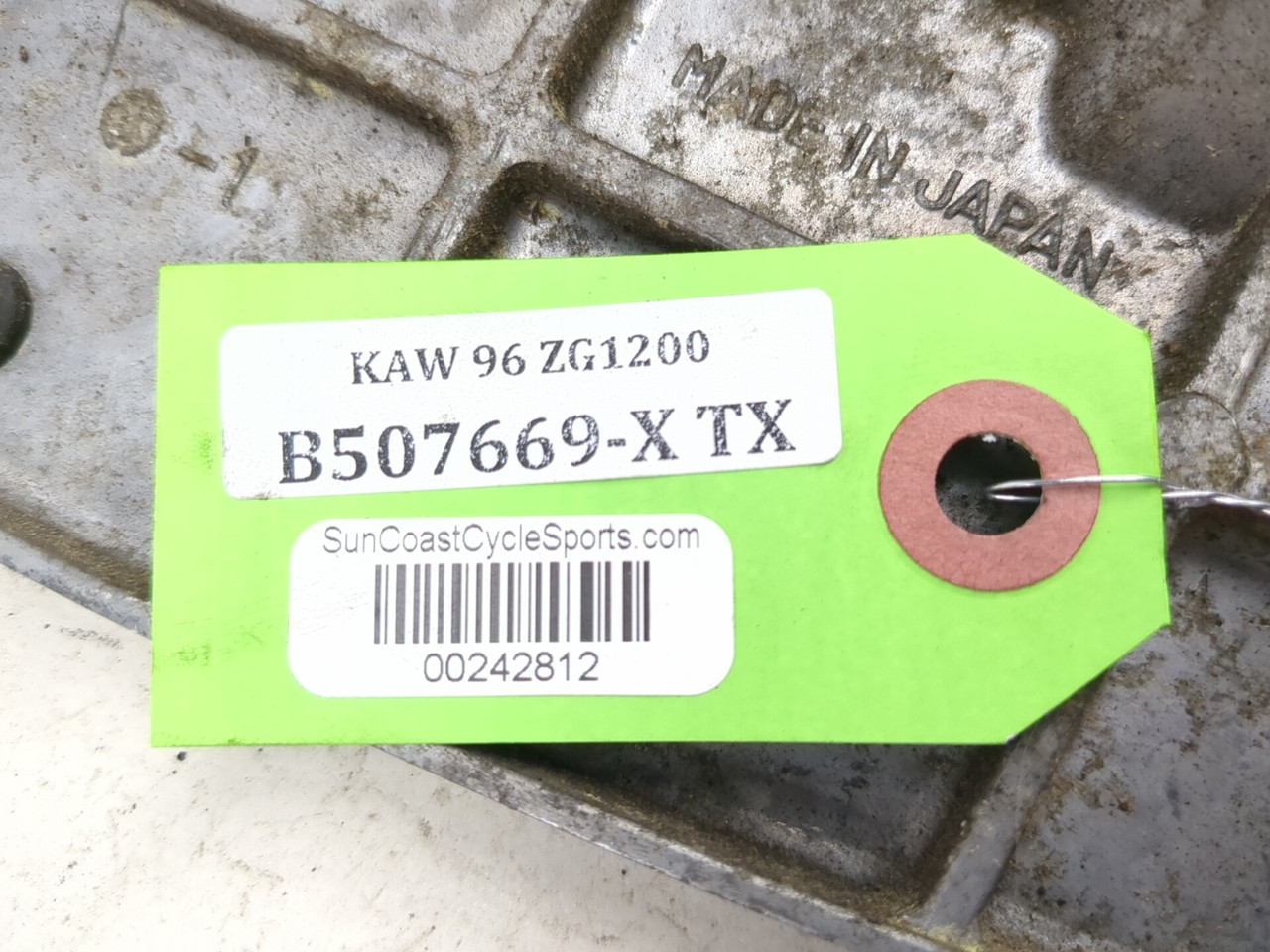 86-03 Kawasaki Voyager ZG1200 Rear Left Right Passenger Floorboard