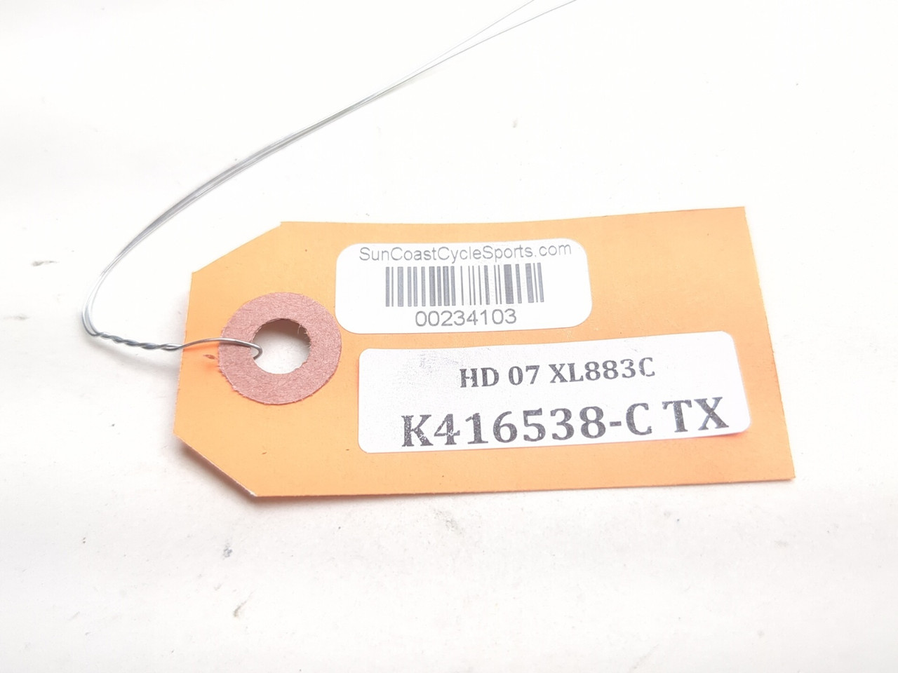 04-10 Harley Davidson Sportster XL883C Custom Air Cleaner Cover