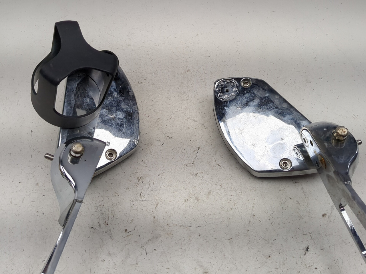 86-03 Kawasaki Voyager ZG1200 Rear Left Right Arm Rest Set - Sun