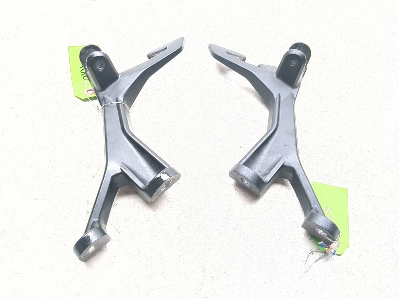 24-26 Kawasaki Ninja EX500 Left Right Passenger Foot Peg Bracket