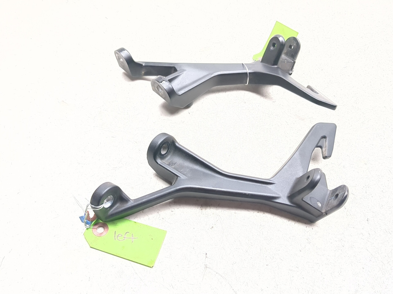 24-26 Kawasaki Ninja EX500 Left Right Passenger Foot Peg Bracket