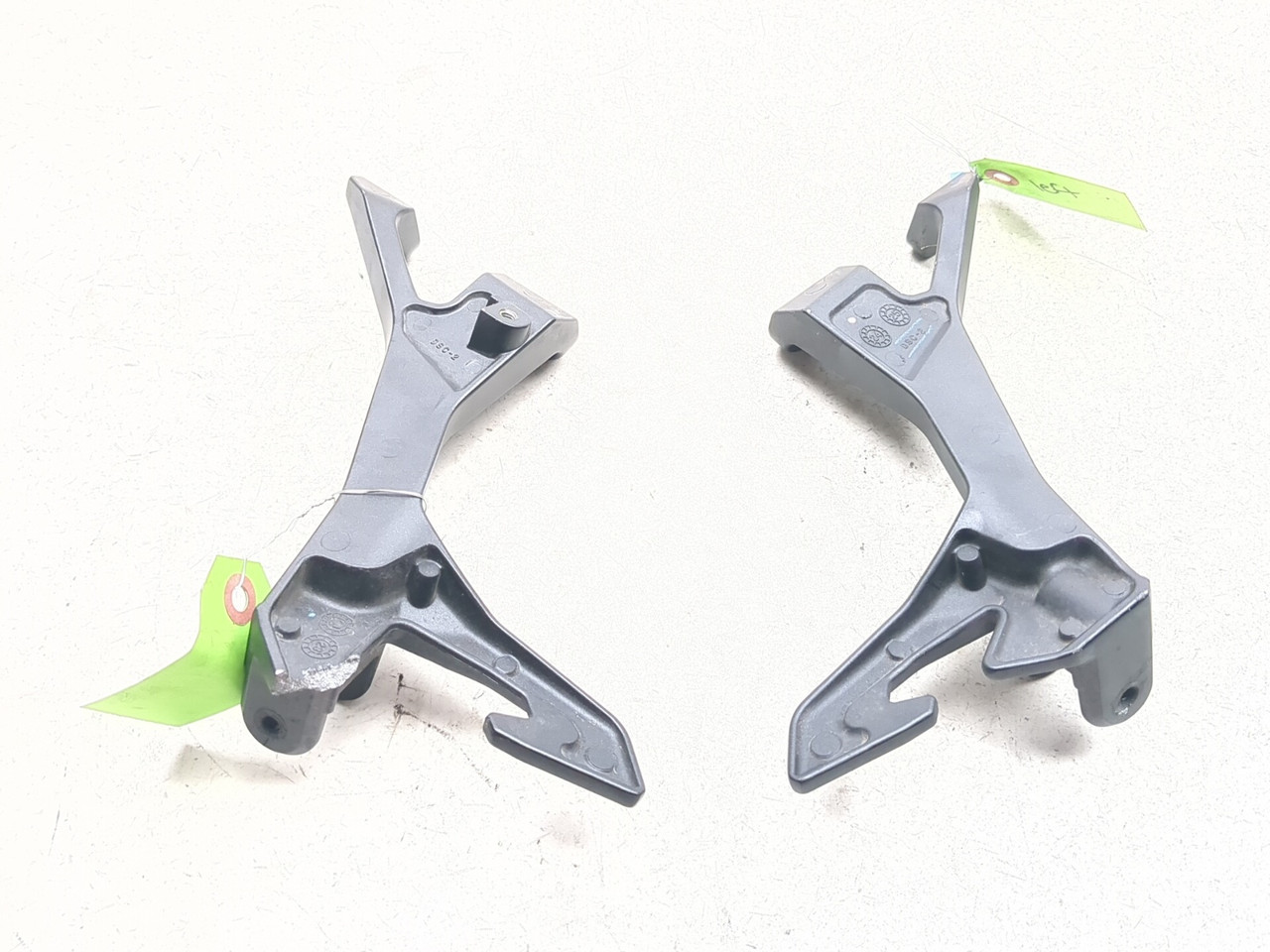 24-26 Kawasaki Ninja EX500 Left Right Passenger Foot Peg Bracket