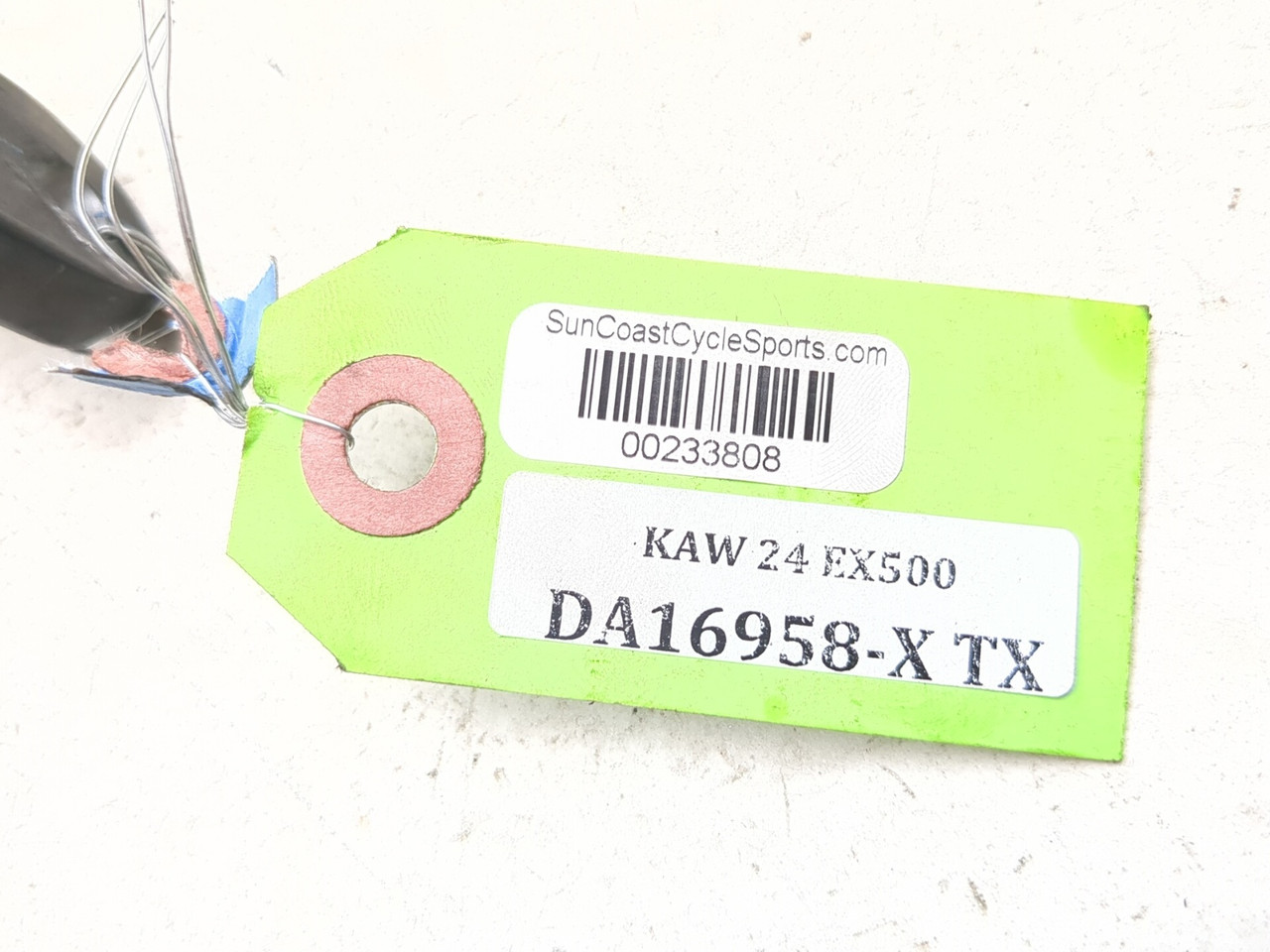 24-26 Kawasaki Ninja EX500 Left Right Passenger Foot Peg Bracket