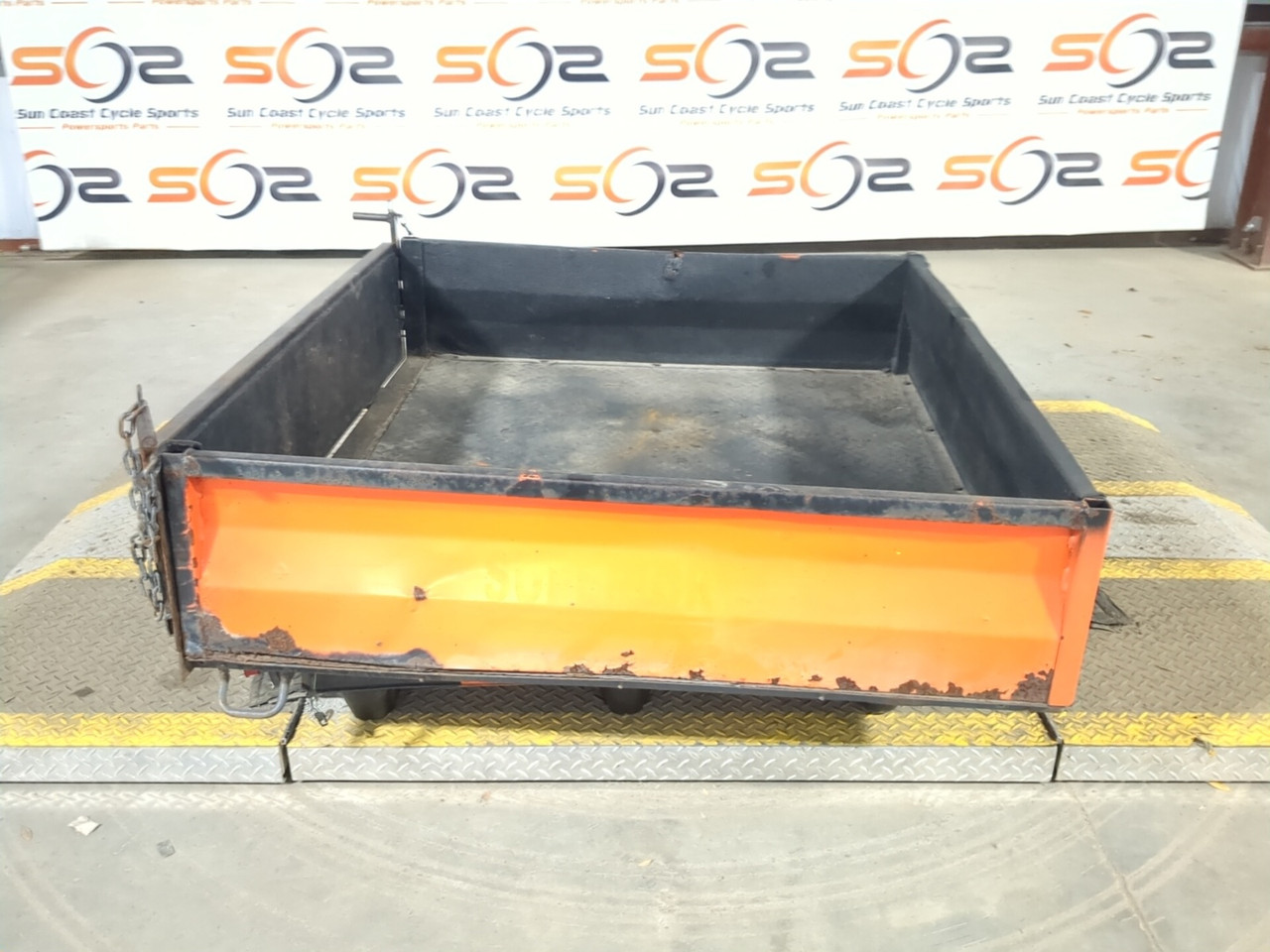 06-10 Kubtoa RTV 900 Rear Trunk Tailgate Cargo Bed Box Assembly
